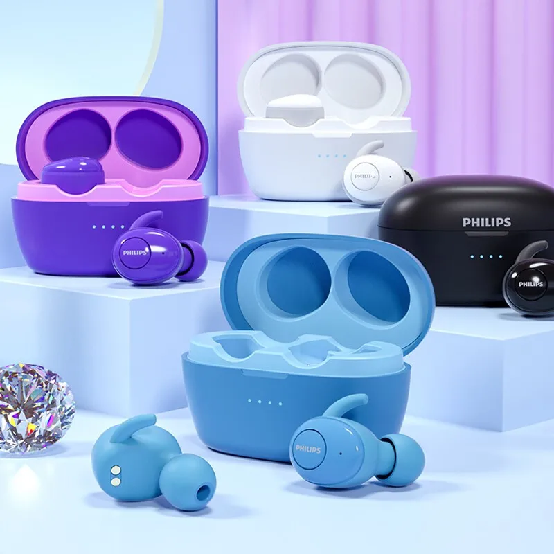 Оригинальная беспроводная гарнитура PHILIPS SHB2505 Bluetooth 5 0 HiFi двойной микрофон музыка