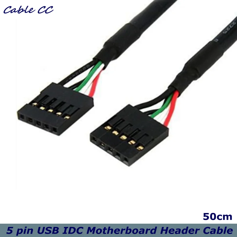 StarTech.com 18 дюймовые внутренний 5 контактный USB IDC материнская плата соединительный