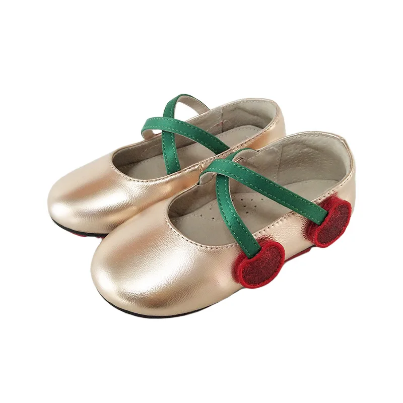 CMSOLO Leather Shoes Summer Spring Fashion New Classic Baby Todders Girls Shoes Princess Cute Kids Flat Heels Leather Shoes