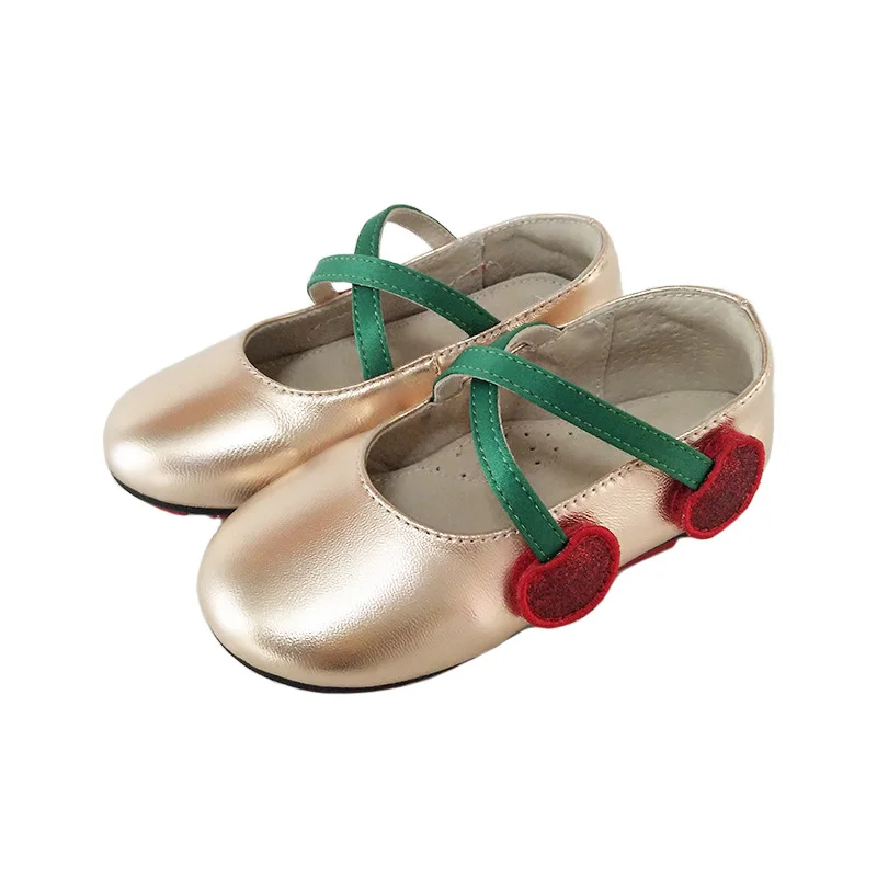 

CMSOLO Leather Shoes Summer Spring Fashion New Classic Baby Todders Girls Shoes Princess Cute Kids Flat Heels Leather Shoes