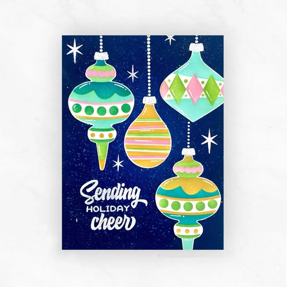 3PCS/SET Christmas Stencil Metal Cutting Dies and Stamps Scrapbooking for Card Making DIY Embossing Cuts Craft New | Дом и сад