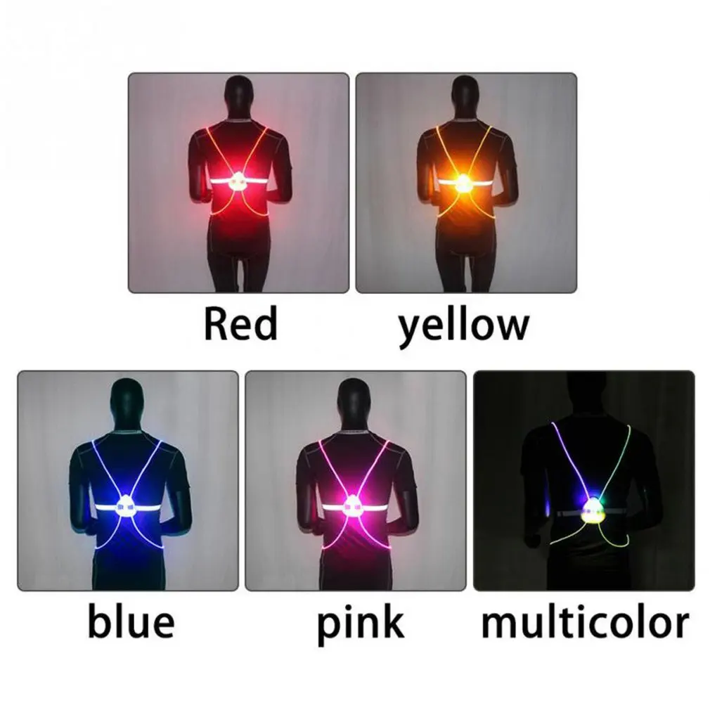 Велосипедный ночной Светильник для езды на велосипеде жилет светильник