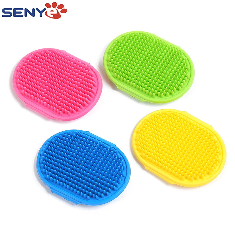 

Уход за домашними животными ванная для собак щетка Перчатки Кот Ванна Массаж Комплект руки многофункциональная Чистящая Щетка для питомца