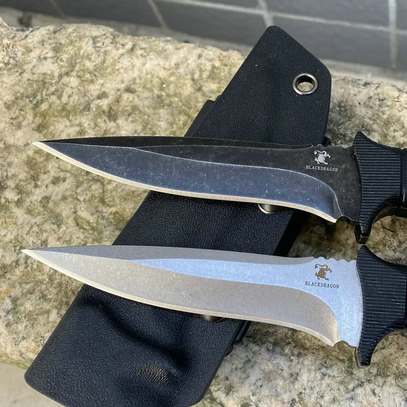 DC53 стальной маленький прямой нож для кемпинга открытый острый выживания