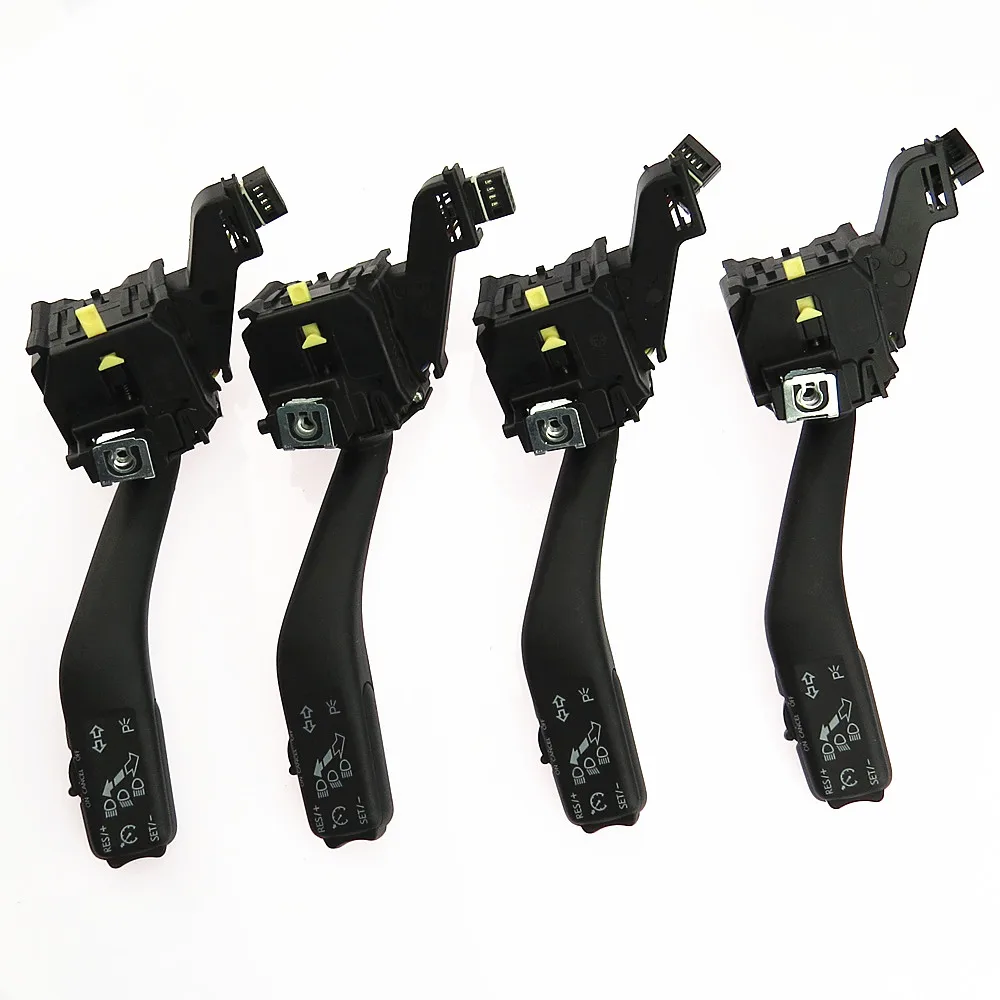 

SCJYRXS 4Pcs Cruise Control Stalk Turn Signal Switch 1K0953513G 1K0 953 513G 1K0 953 513 G For Golf MK5 MK6 Touran Octavia