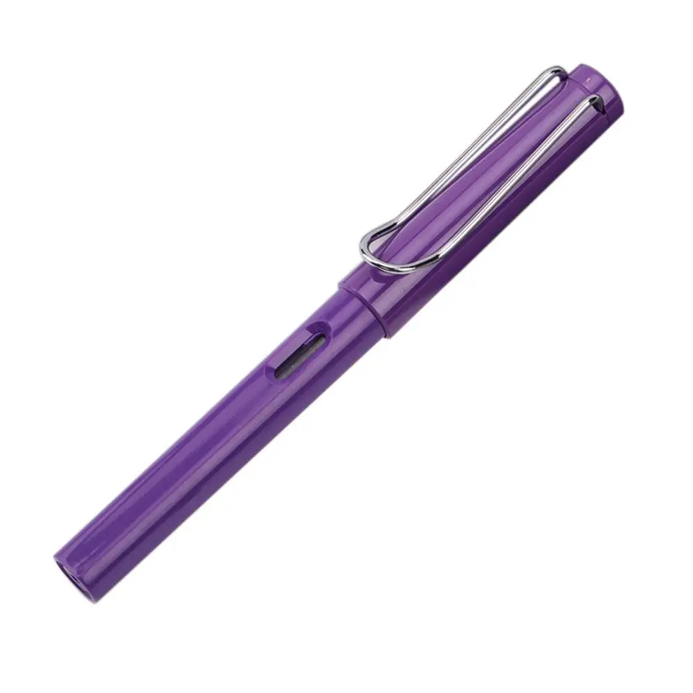 

Durable 0.38mm Student Calligraphy Practice Smooth Writing Plastic Fine Nib Fountain Pen Lightweight Fountain Pen