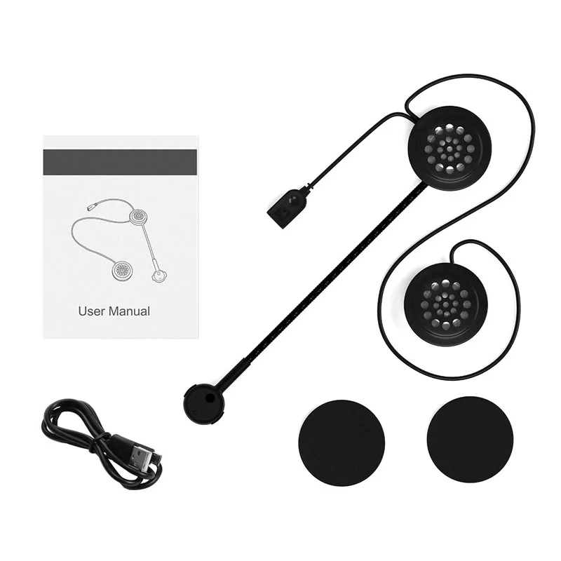 

Bluetooth 5.0 Motorcycle Headset MH02 Helmet Wireless Intercom Low Energy Bilateral Stereo Handsfree Headphone Anti-interference