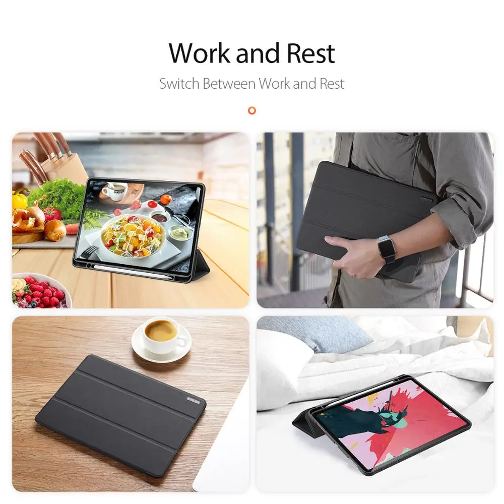 DUX DUCIS флип-чехол для Apple iPad Pro 11 2020 складной ударопрочный противоударный чехол с