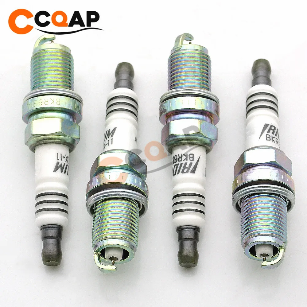 4 шт./лот BKR6EIX-11 4272 иридиевая Свеча зажигания для Toyota Lexus Honda Suzuki Chevy Mazda
