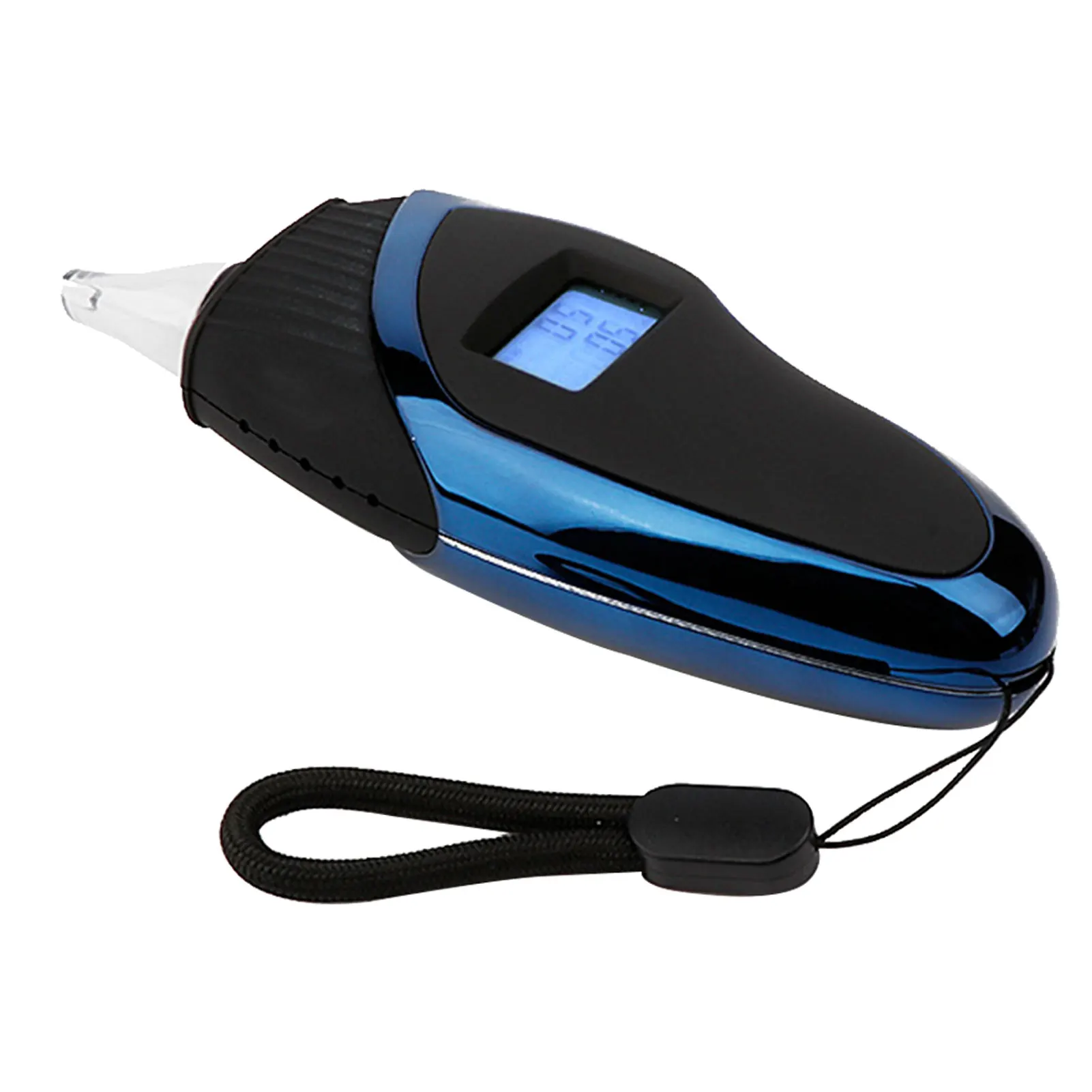 

Портативный анализатор алкоголя с подсветкой, домашний тестер с цифровым дисплеем, легкий и Высокоточный, на батарейках, полицейский практ...