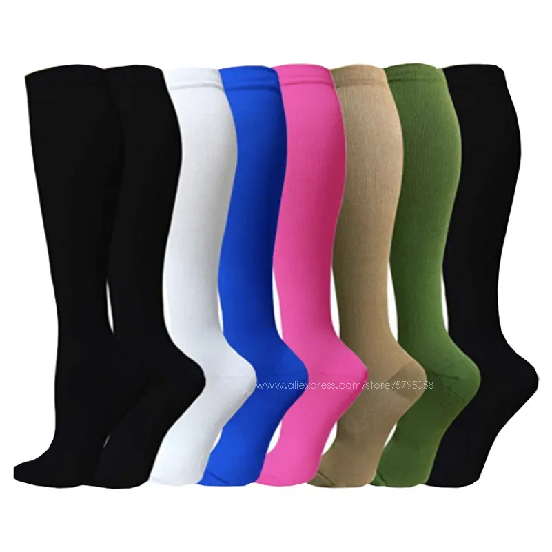 

Athletic Socks Compression Stocking Men & Women Medical Running Nursing Hiking Recovery & Basketball Sock