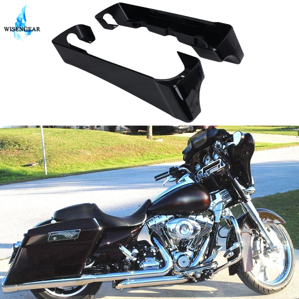 4 &quotРасширенная жесткая седельная сумка для Harley Touring Electra Street Ultra Glide Road King Classic 1994