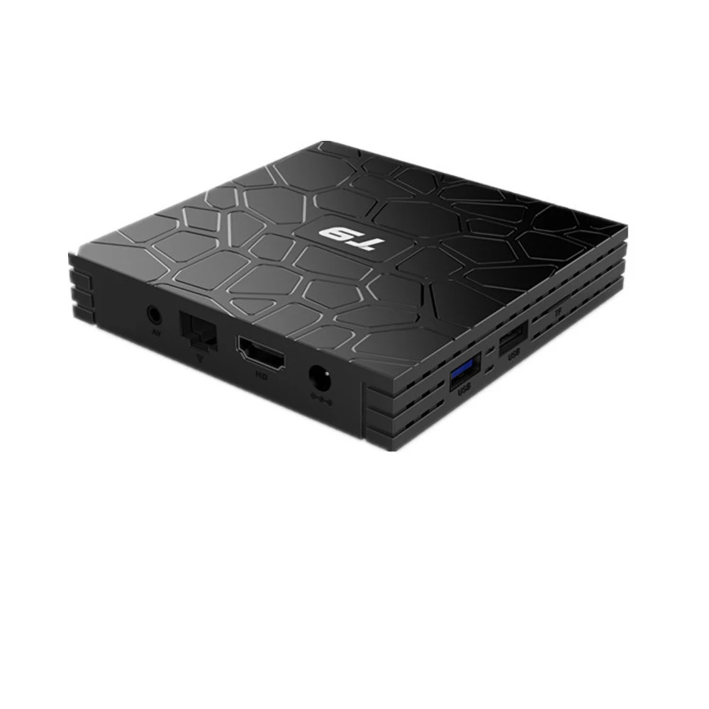 ТВ-Приставка Smart T9 Android 9.0 RK3318 четырехъядерный HD 4K сетевой плеер 2 ГБ + 16 Гб 4 32 Bluetooth