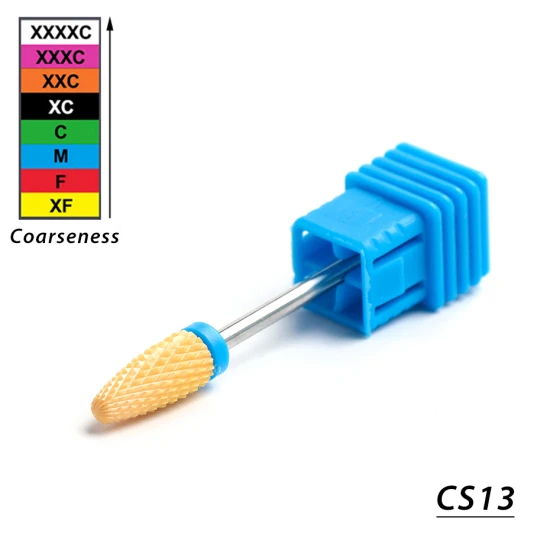 CS13 STZ 1 шт. керамические сверла для ногтей Маникюрные роторные фрезы электрические пилочки для ногтей Гель-лак для удаления педикюра аксессуары CS01-27 - Цвет: CS13