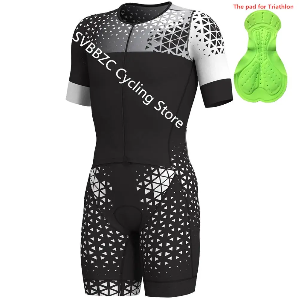 4-Pic Color Мужской спортивный костюм для триатлона, спортивная одежда, Ropa Ciclismo Maillot, Быстросохнущий комплект одежды из Джерси для велоспорта - Цвет: 4-Pic Color