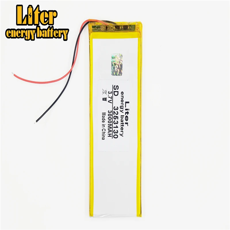 V702 V711 V701 dual-core version of the 3.7V 3253130 3050130 3055130 3000MAH Style Edition Tablet PC built-in battery cell Q9 | Компьютеры