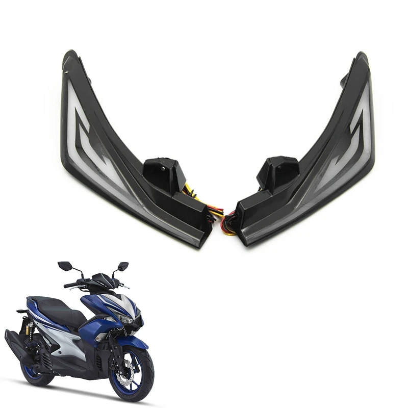 

Motorcycle head light lamp Side LED Blinker Turn Signal Running Light Indicator for Yamaha NVX155 Aerox155