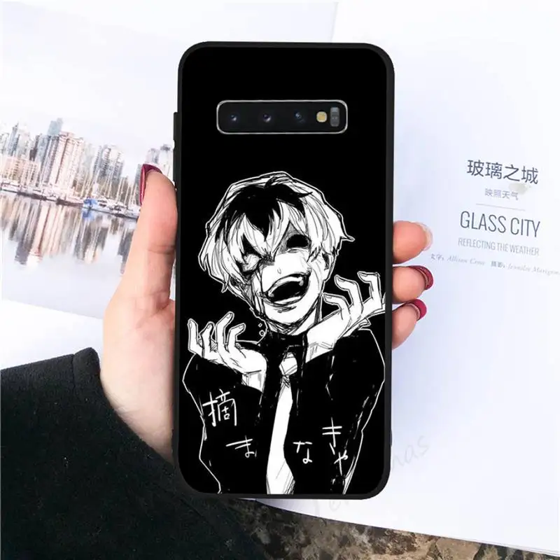 

Anime Tokyo Ghouls terror horror Phone Case For Samsung S6 S7 edge S8 S9 S10 e plus A10 A50 A70 note8 J7 2017