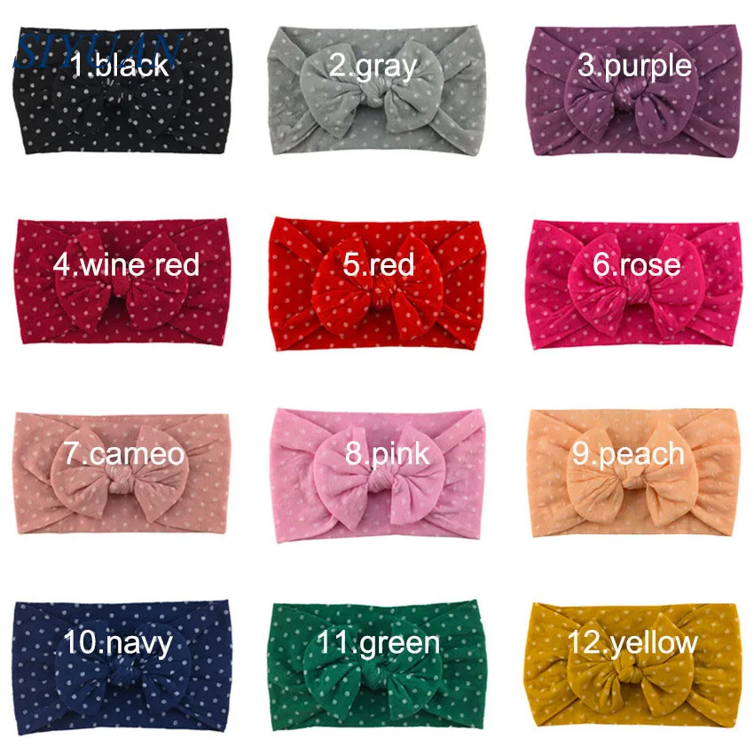 1 шт./лот широкая нейлоновая повязка на голову мягкая эластичная лента для волос в