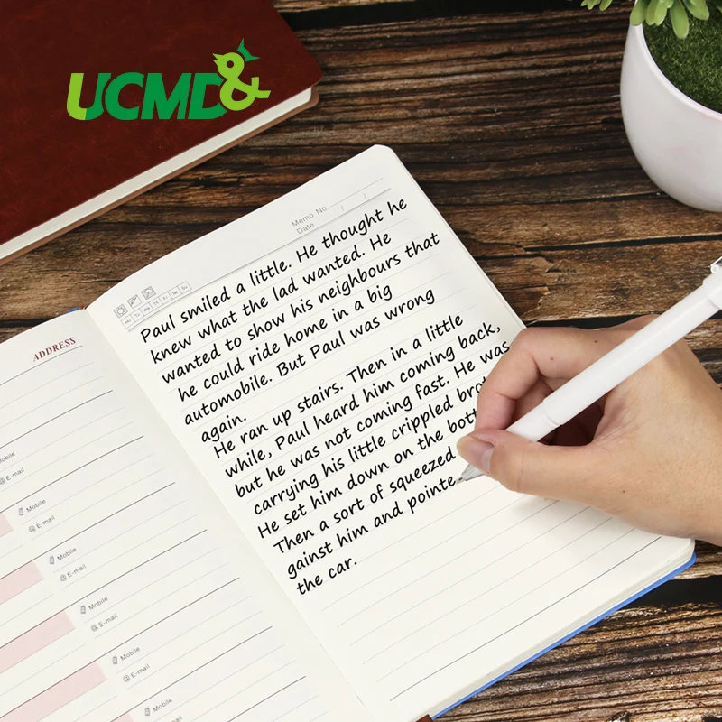 Записная книжка Журнал Бумага для органайзера Дневник записей мягкий кожаный