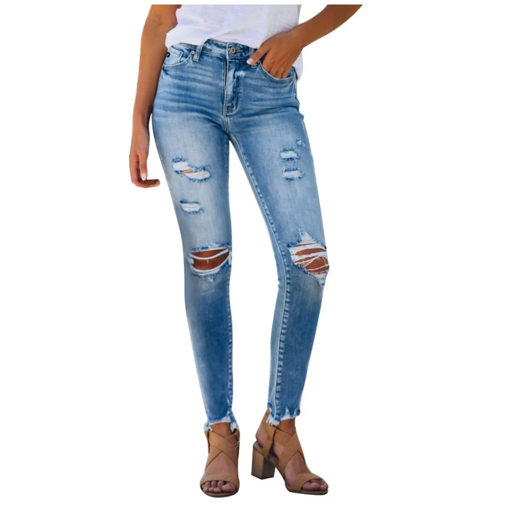 

Женские джинсы на молнии, с широкими штанинами