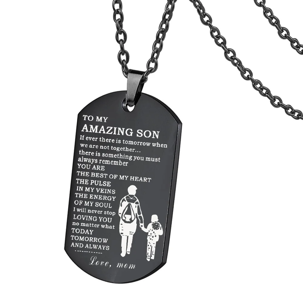 Модный волшебный брелок с изображением сына аксессуары из нержавеющей стали