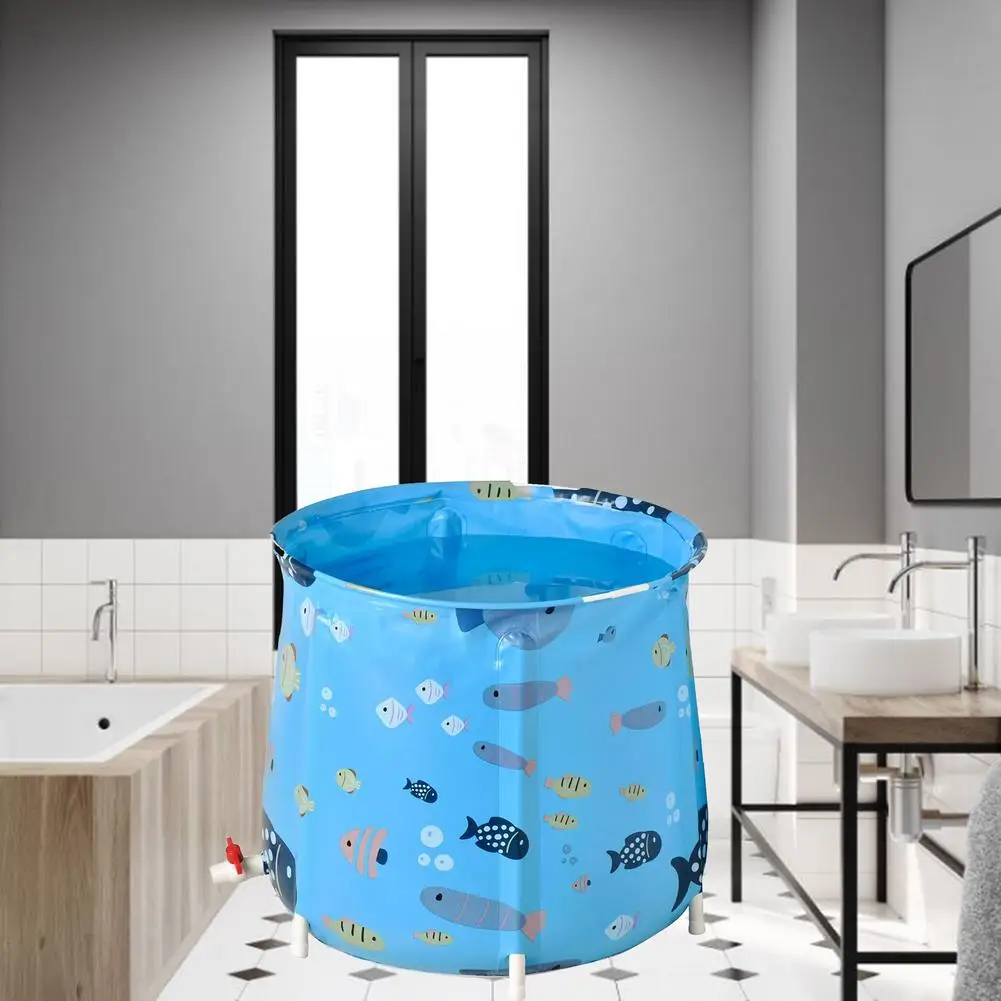 Портативная Детская ванна однослойная Складная Ванна подходит для