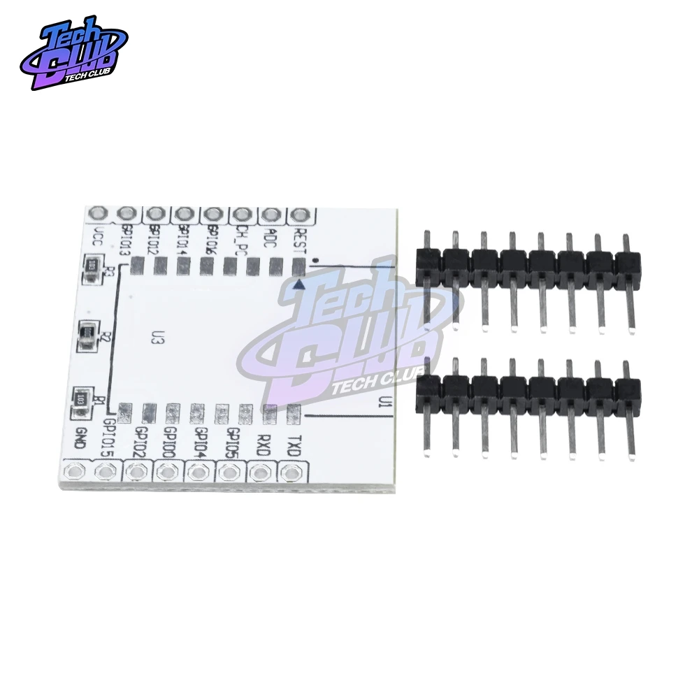 10 шт. ESP8266 серийный WI FI модуль адаптера пластины доступны для ESP 07 08 12E|Детали и