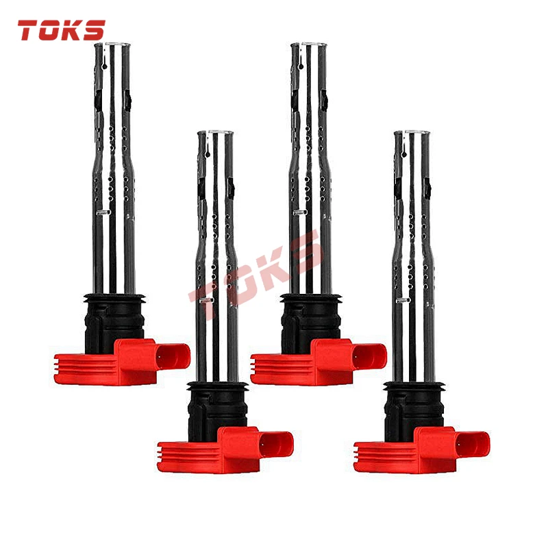 TOKS 1-4 шт 06E905115E катушка зажигания автомобиля для VW Jetta Golf Passat Tiguan CC Touareg Audi A4 A5 A6 A7 Q5 Q7