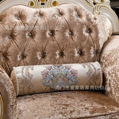 Декоративная наволочка  Jacquard с вышивкой 15*50 см