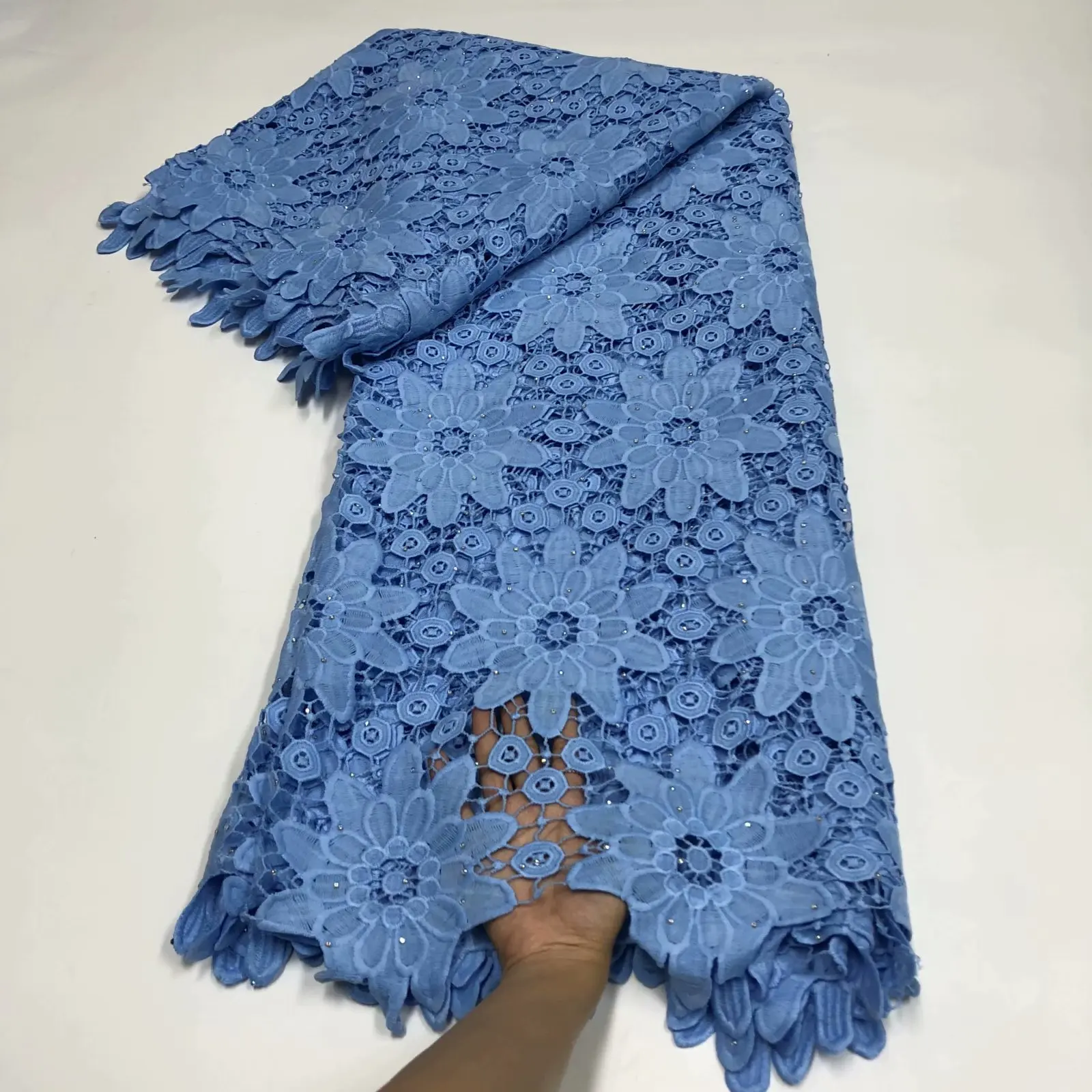 Нигерийский шнур кружево 2020 французское гипюр кружевная ткань для свадебной