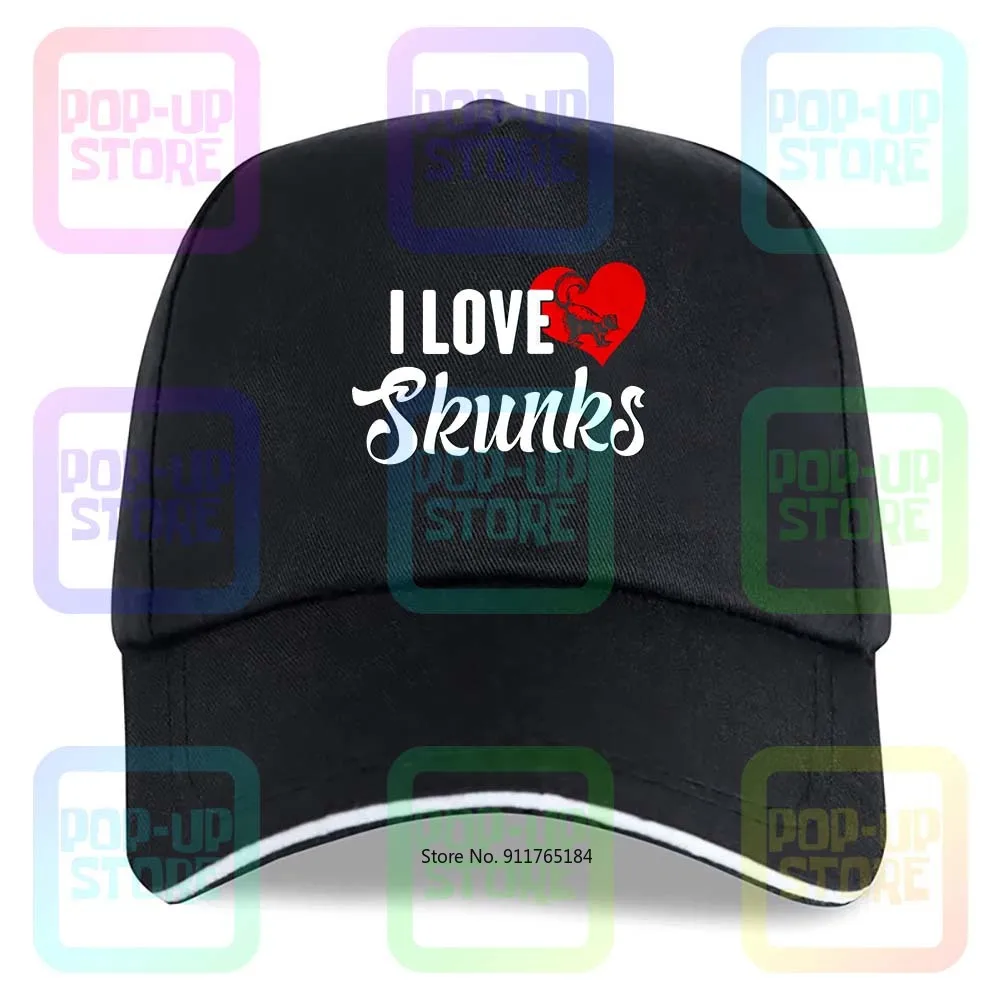 Мне нравятся скунки! Сканкс Популярные без бирки хлопок грузовик кепки для