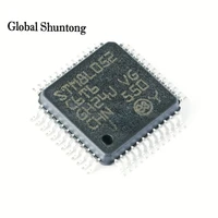 5pcslot stm8l052c6t6 lqfp 48 stm8l052 ic chip new original in stock
