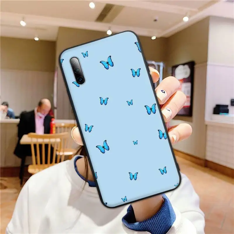 

butterfly Phone Case for Samsung S7edge s8 s9plus s10 lite2019 2020 S20ULTRA S20plus Cover Fundas Coque