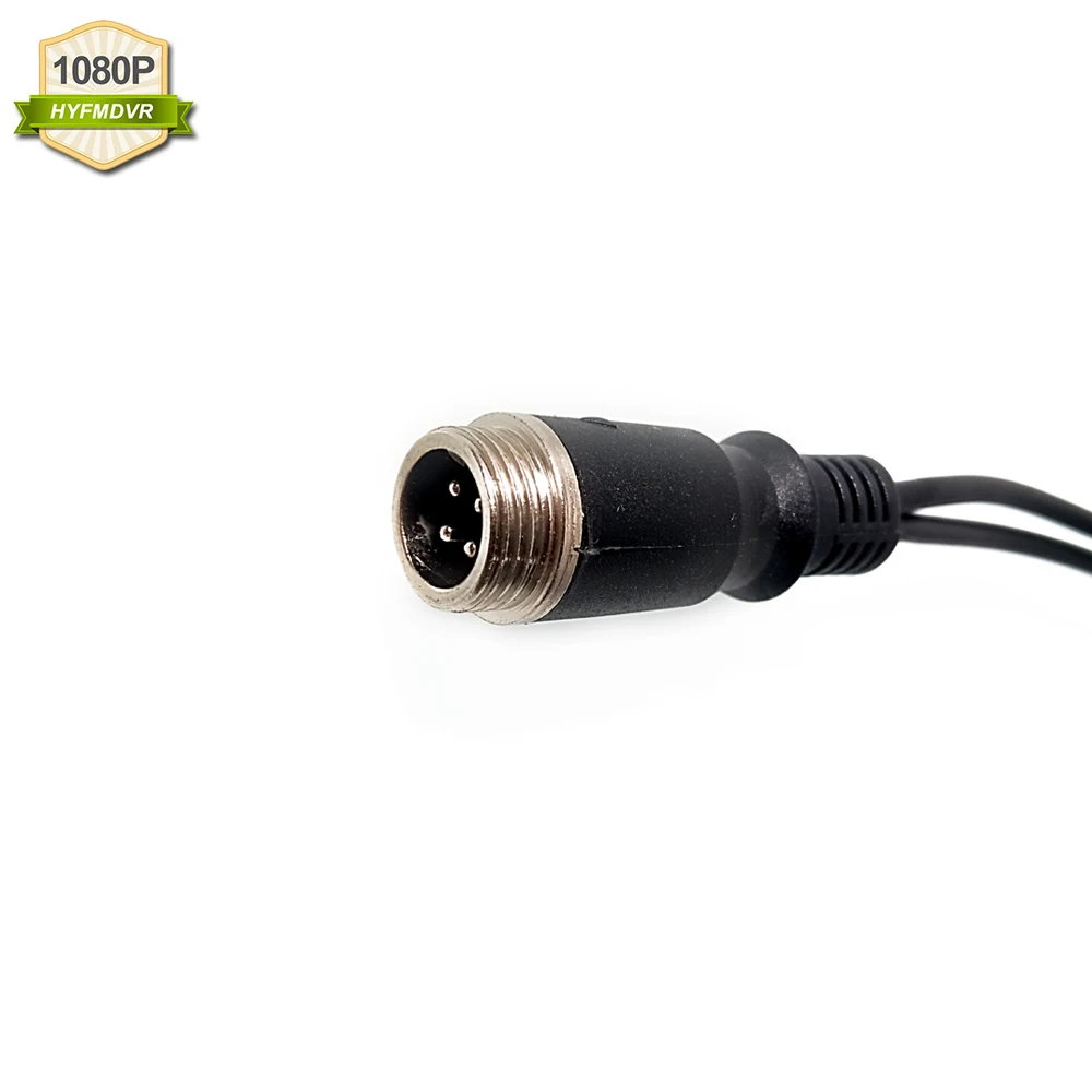HYFMDVR Автомобильный регистратор с дисплеем проводка авиационный штекер BNC
