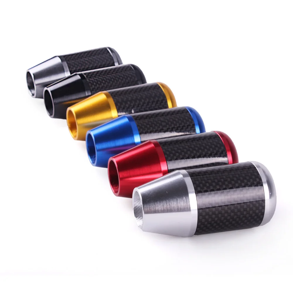 Рукоятка рычага переключения передач из углеродного волокна и алюминия в