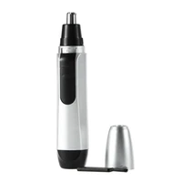 portable mini electric ear nose hair trimmer cutter eyebrow trimmer for men women safe hair removal shaving tool