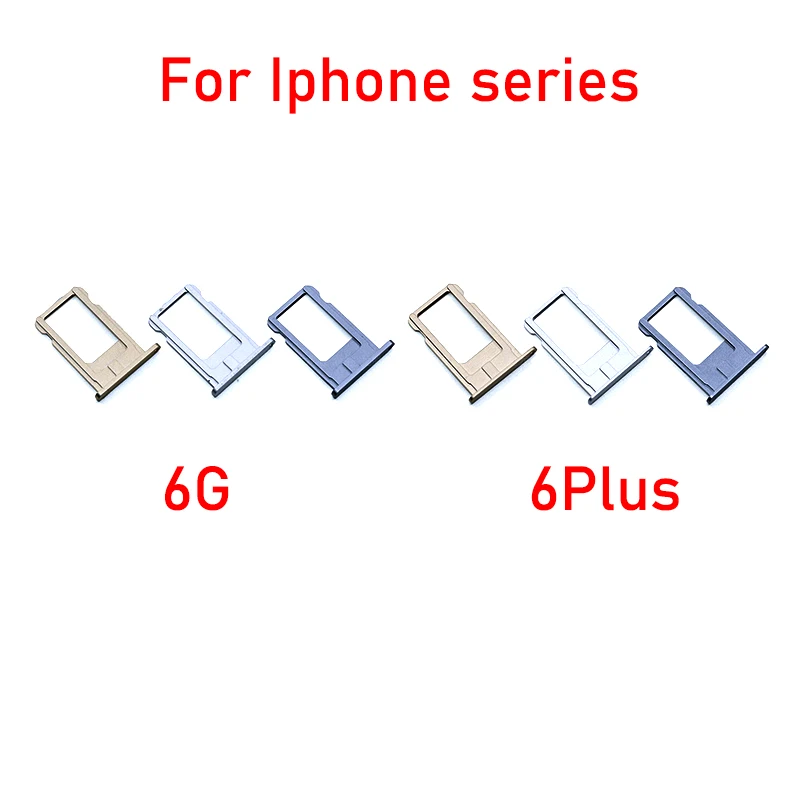 

Micro Nano SIM Card Holder Tray Slot Replacement Part for Iphone 5S SE 6 6s 6SP 6P Plus SIM Card Holder Adapter Socket