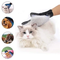 pet comb grooming gloves deshedding brush effective cleaning back massage for dog cat animal bathing cats glove hair remove