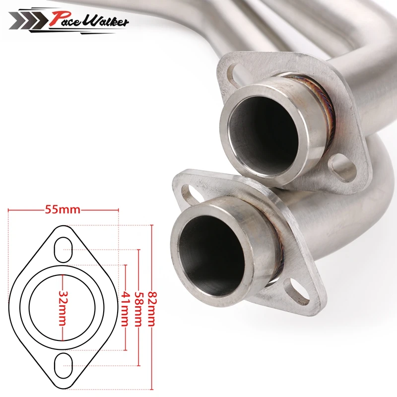 

Motorcycle Stainless Steel 51mm Exhaust Full System Pipe Muffler Header Pipe For Kawasaki NINJA650 Z650 NINJA 650 2017 2018