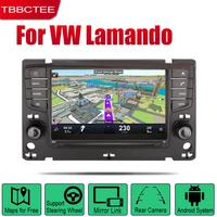 tbbctee auto radio 2 din android car dvd player for volkswagen lamando 20132017 gps navigation bt wifi map multimedia system