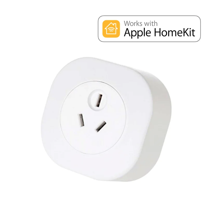 Homekit Австралийский WiFi смарт-разъем Siri голосовой пульт дистанционного управления защищает от перенапряжения 110-250 В 16A