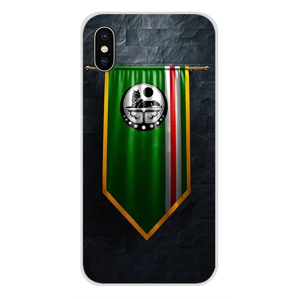 images 9 Для Apple IPhone X XR XS MAX 4 4s 5 5S 5C SE 6 6S 7 8 Plus ipod touch 5 6 прозрачный мешок TPU чехол чеченский Национальный флаг античный - Цвет: images 9