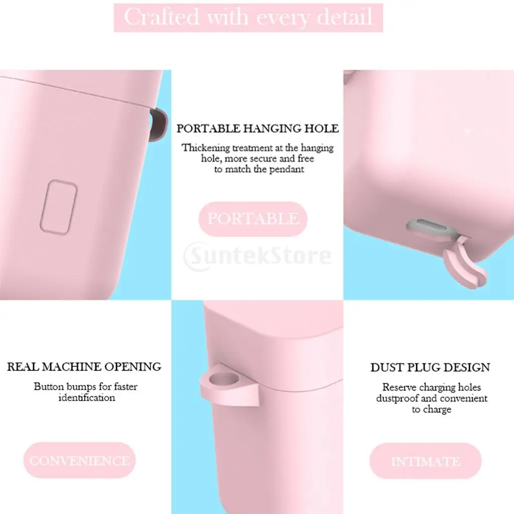 Силиконовый чехол для Xiaomi Mi AirDots оригинальные беспроводные Bluetooth наушники