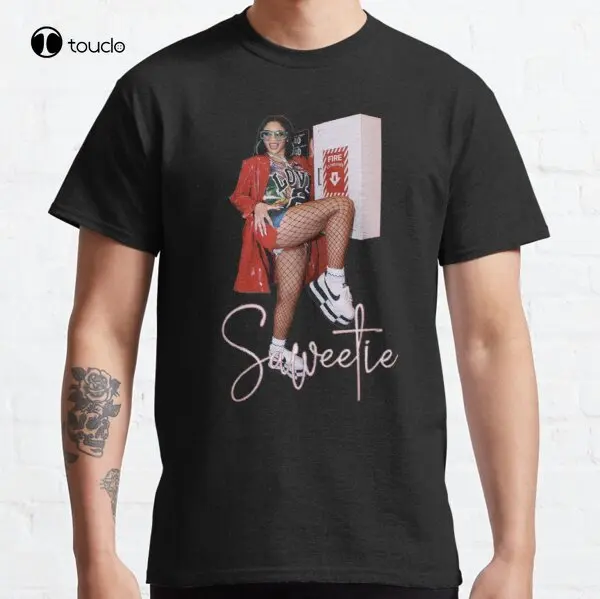 

Saweetie So Icy Classic T-Shirt Custom Aldult Teen Unisex Digital Printing Tee Shirt Fashion Funny New Xs-5Xl