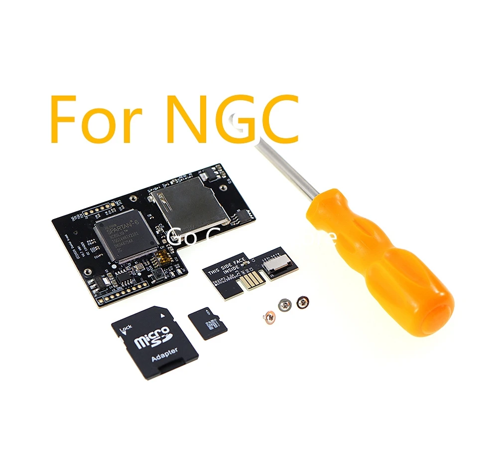 Для NGC плата оптического привода Micro SD Mini DVD для Gamecube погрузчик Lite SD2SP2 адаптер TF
