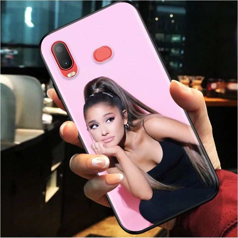 Beauty Music Girl for Samsung Galaxy A9S A8S A6S A9 A8 A7 A750 A6 A5 A3 Plus Star 2018 2017 2016 Black Phone Case