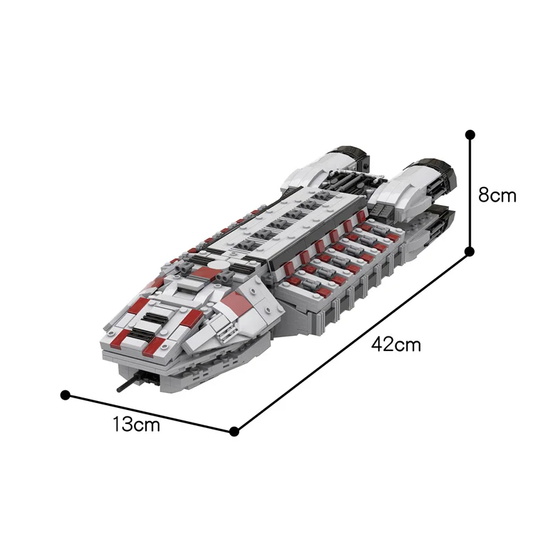 

NEW Military Warships Series Building Blocks Battle of shipss Model WW2 High-Tech Star Space Series of Wars Bricks 1751pcs