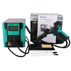 Электрический оловянный всасывающий насос Pro'sKit SS-331H ESD lcd цифровой BGA всасывающий Электрический поглощающий спящий