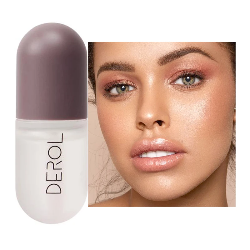 Капсульная жидкая Увлажняющая губная помада восстанавливающая губы жирный